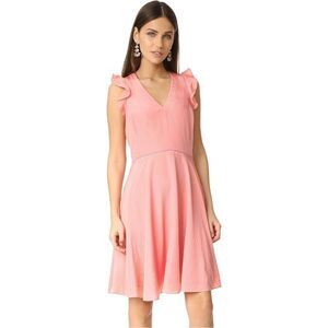 Rebecca Taylor Womens Flutter A-Line Dress 4
